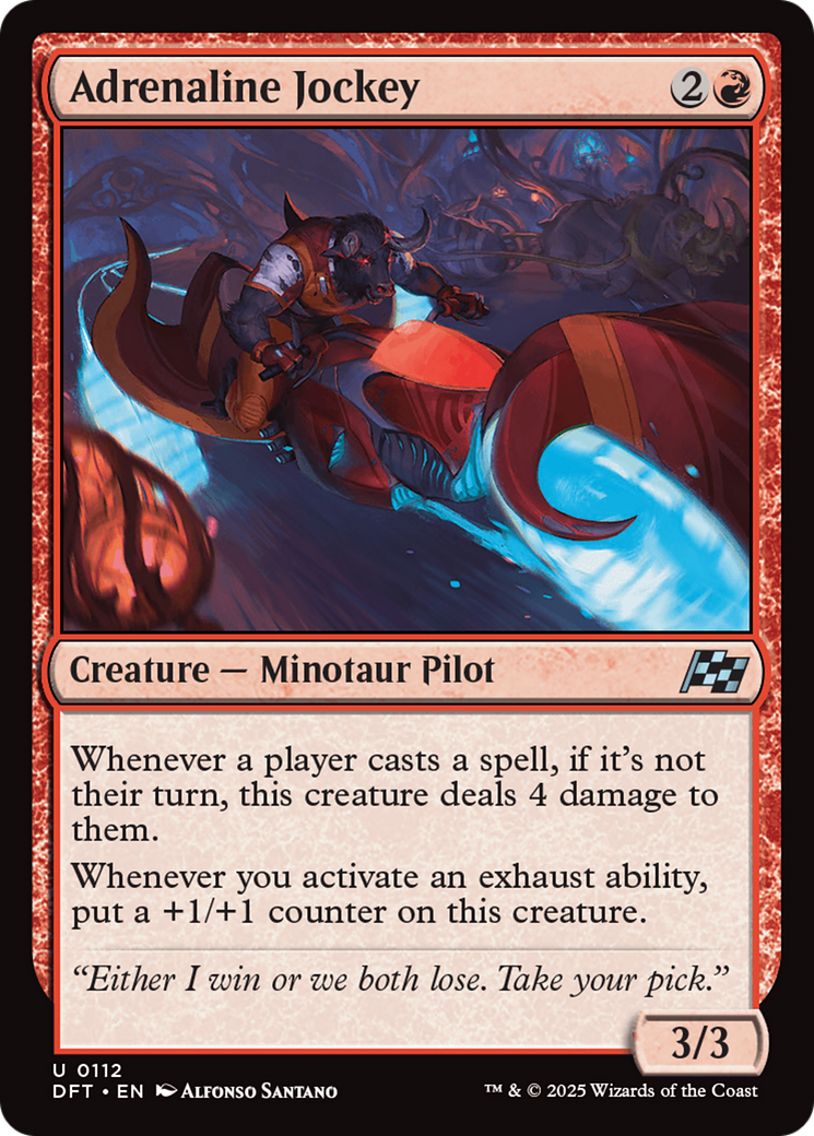 Adrenaline Jockey [Aetherdrift] Foil