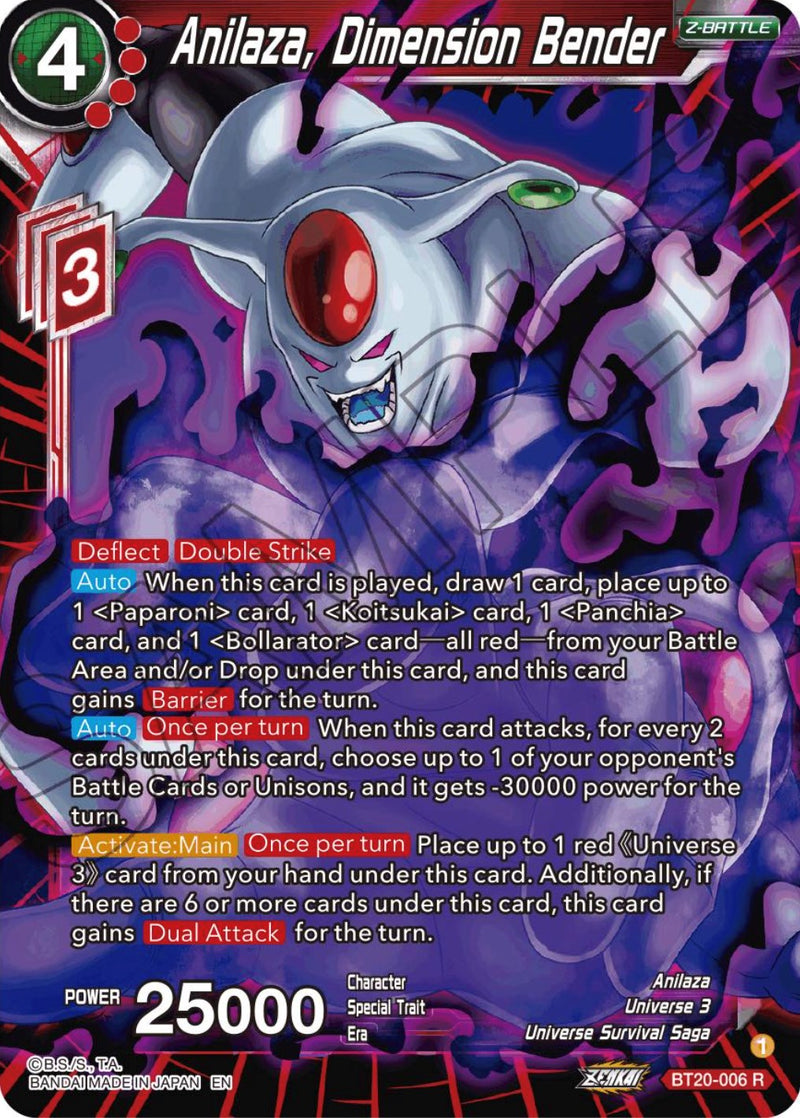 Anilaza, Dimension Bender (BT20-006) [Power Absorbed] Parallel Foil
