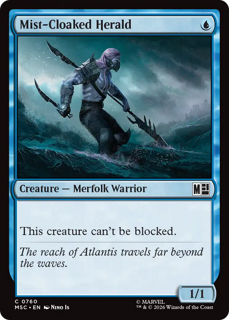 Mist-Cloaked Herald [Marvel Super Heroes Commander] Foil
