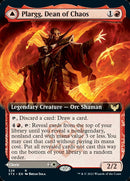 Plargg, Dean of Chaos // Augusta, Dean of Order (Extended Art) [Strixhaven: School of Mages] Foil