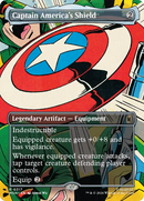 Captain America's Shield (Borderless) (0317) [Marvel Super Heroes] Foil