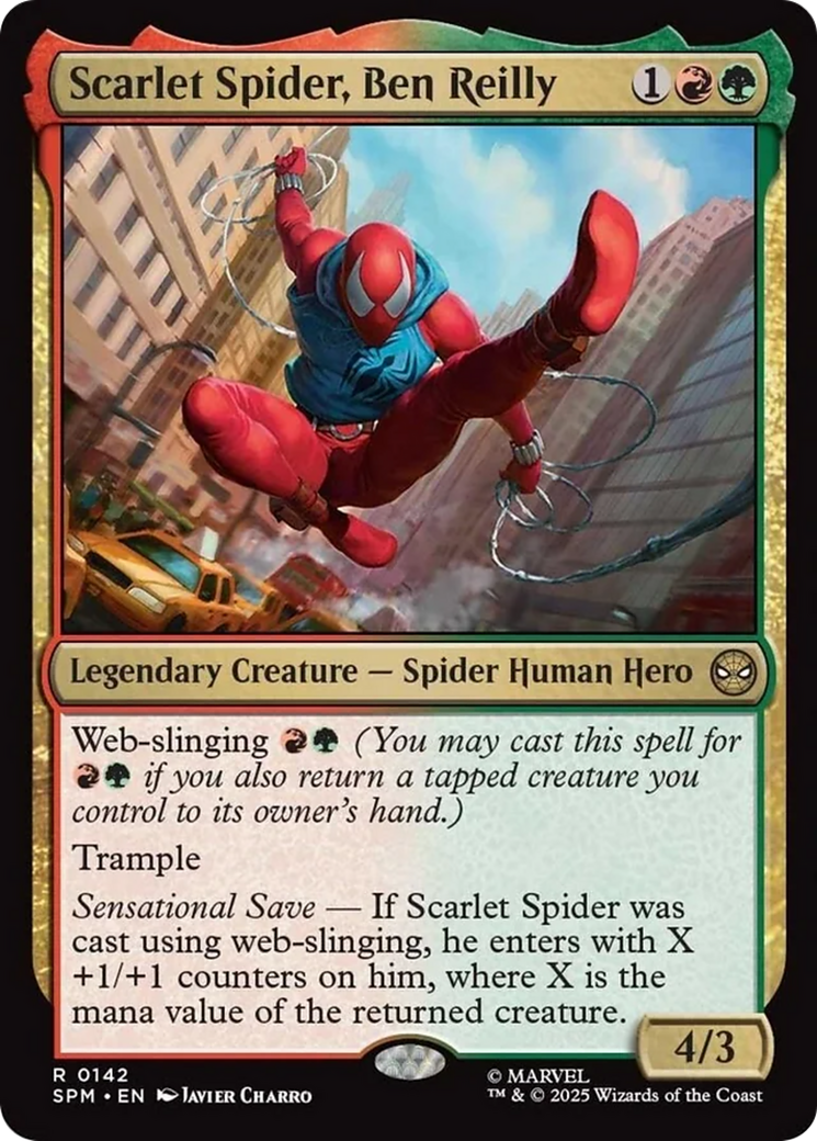 Scarlet Spider, Ben Reilly [Marvel's Spider-Man] Foil