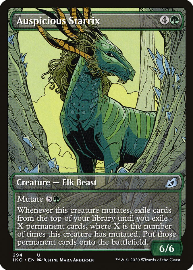 Auspicious Starrix (Showcase) [Ikoria: Lair of Behemoths] Foil