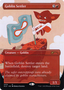 Goblin Settler (Borderless) [Secret Lair Drop Series]