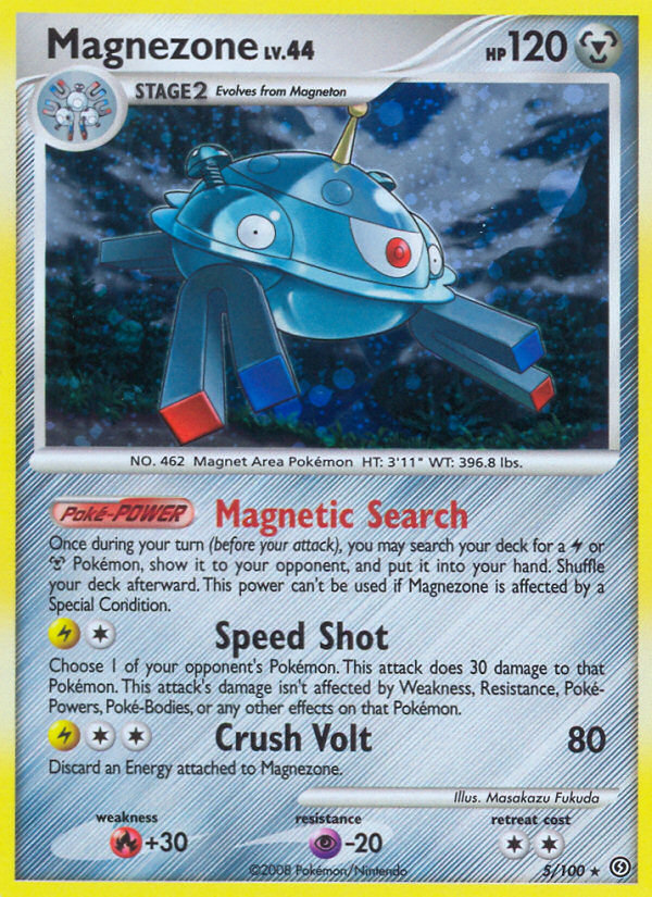Magnezone (5/100) [Diamond & Pearl: Stormfront] Reverse Holofoil