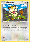 Meowth (74/124) [XY: Fates Collide] Reverse Holofoil