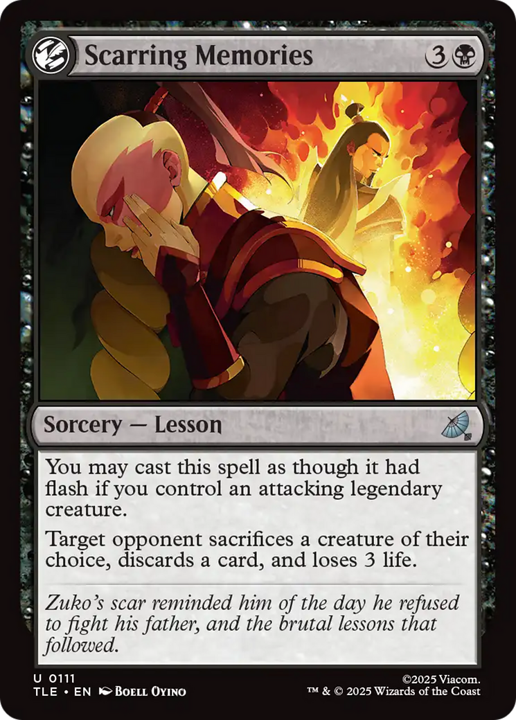Scarring Memories [Avatar: The Last Airbender: Eternal-Legal] Foil