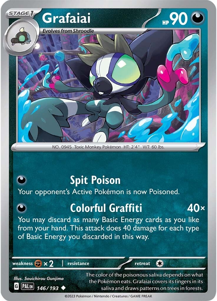 Grafaiai (146/193) [Scarlet & Violet: Paldea Evolved] Reverse Holofoil