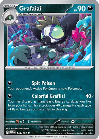 Grafaiai (146/193) [Scarlet & Violet: Paldea Evolved] Reverse Holofoil