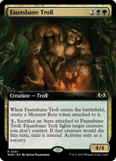 Faunsbane Troll (Extended Art) [Wilds of Eldraine] Foil