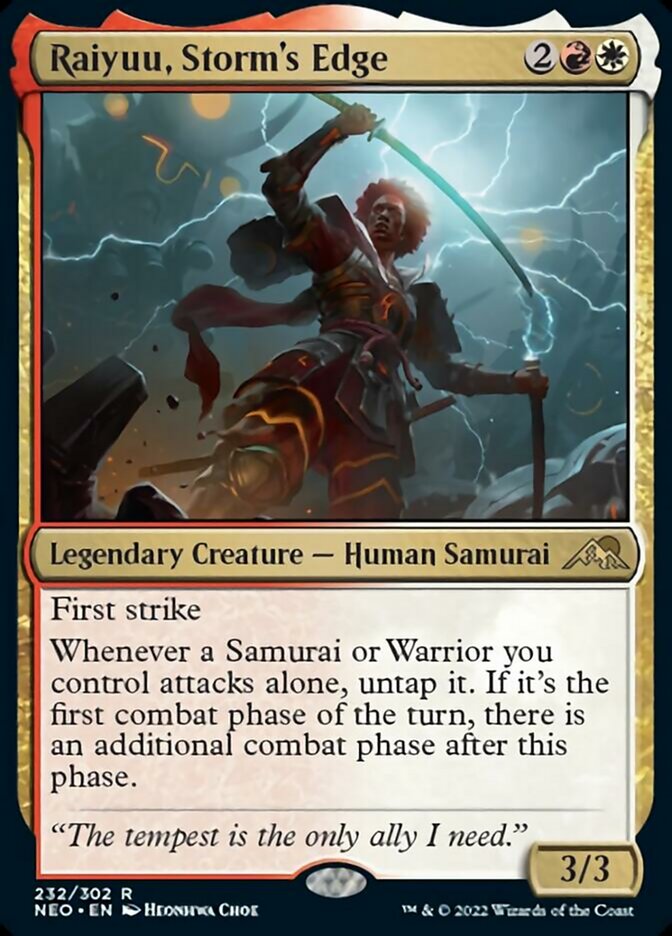 Raiyuu, Storm's Edge [Kamigawa: Neon Dynasty] Foil
