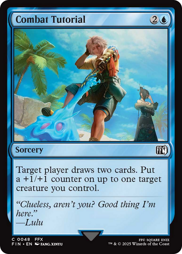 Combat Tutorial [FINAL FANTASY] Foil