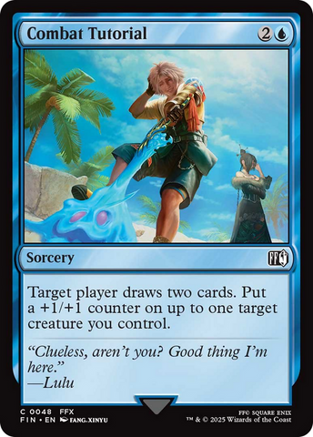 Combat Tutorial [FINAL FANTASY] Foil