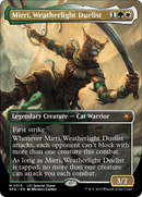 Mirri, Weatherlight Duelist (Borderless) [The Lost Caverns of Ixalan Special Guests] Foil