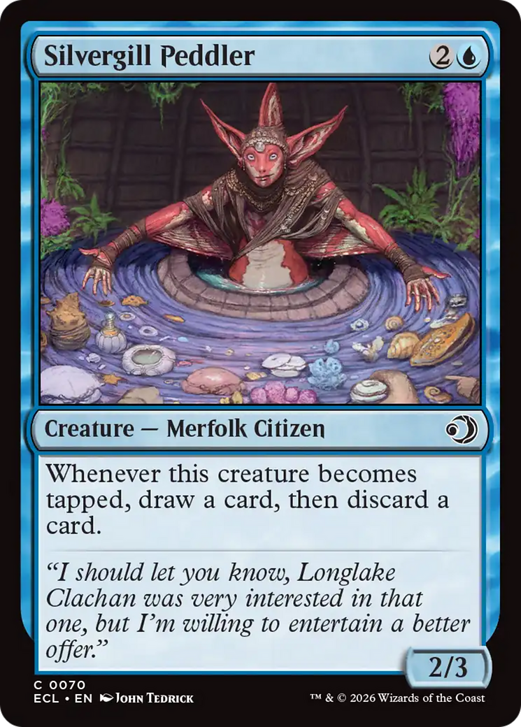 Silvergill Peddler [Lorwyn Eclipsed] Foil