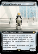 Solemn Simulacrum (Extended Art) [Doctor Who] Foil