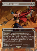 Search for Dagger (Borderless) [FINAL FANTASY Commander] Foil