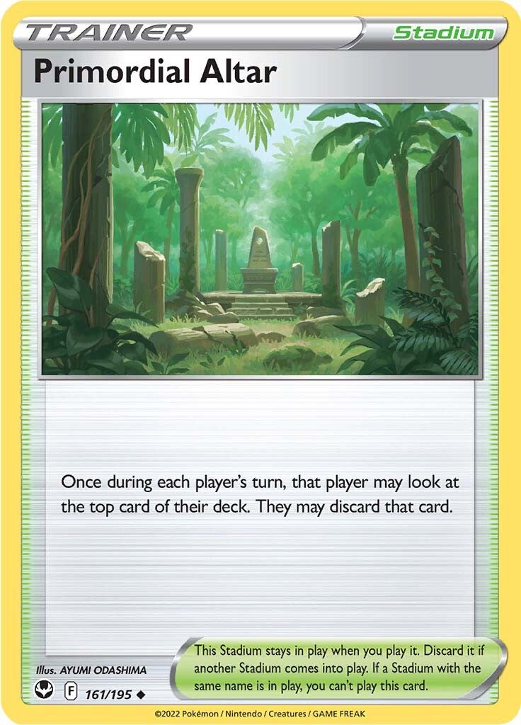 Primordial Altar (161/195) [Sword & Shield: Silver Tempest] Reverse Holofoil