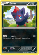 Zorua (70/114) [Black & White: Base Set] Reverse Holofoil