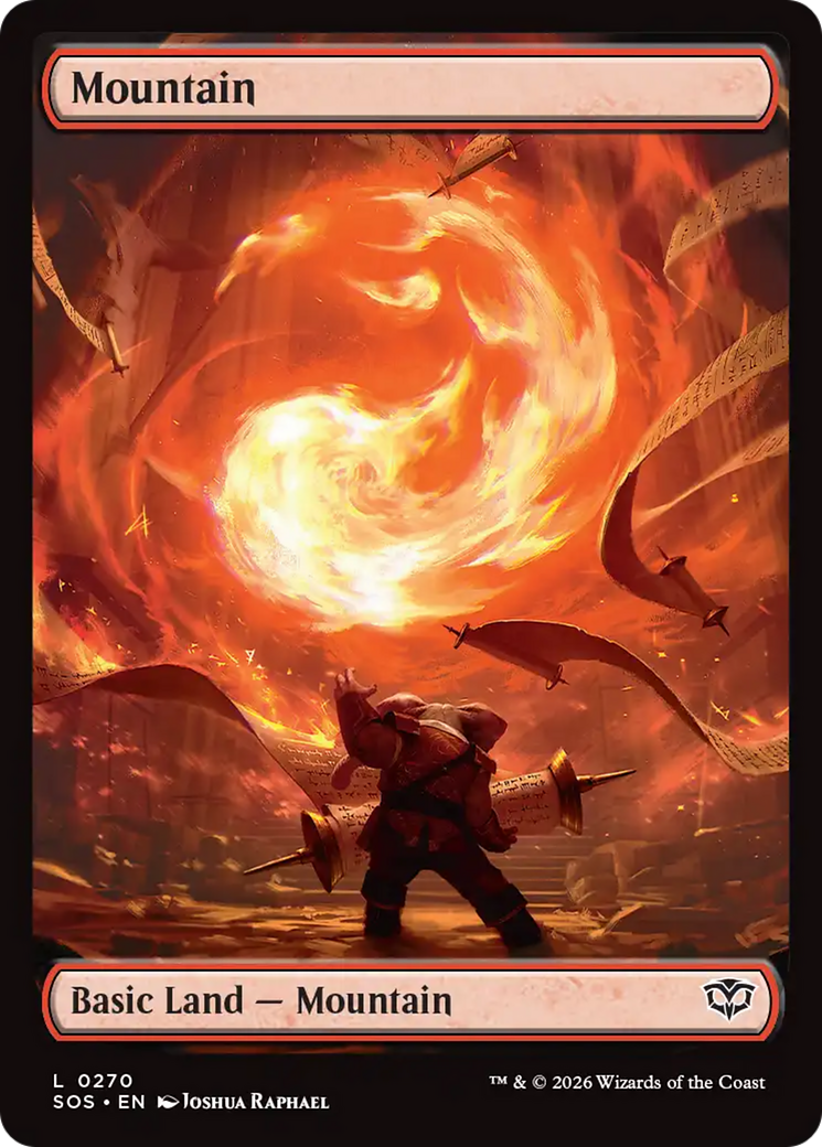 Mountain (0270) [Secrets of Strixhaven] Foil