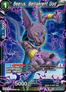 Beerus, Belligerent God (BT16-038) [Realm of the Gods] Parallel Foil