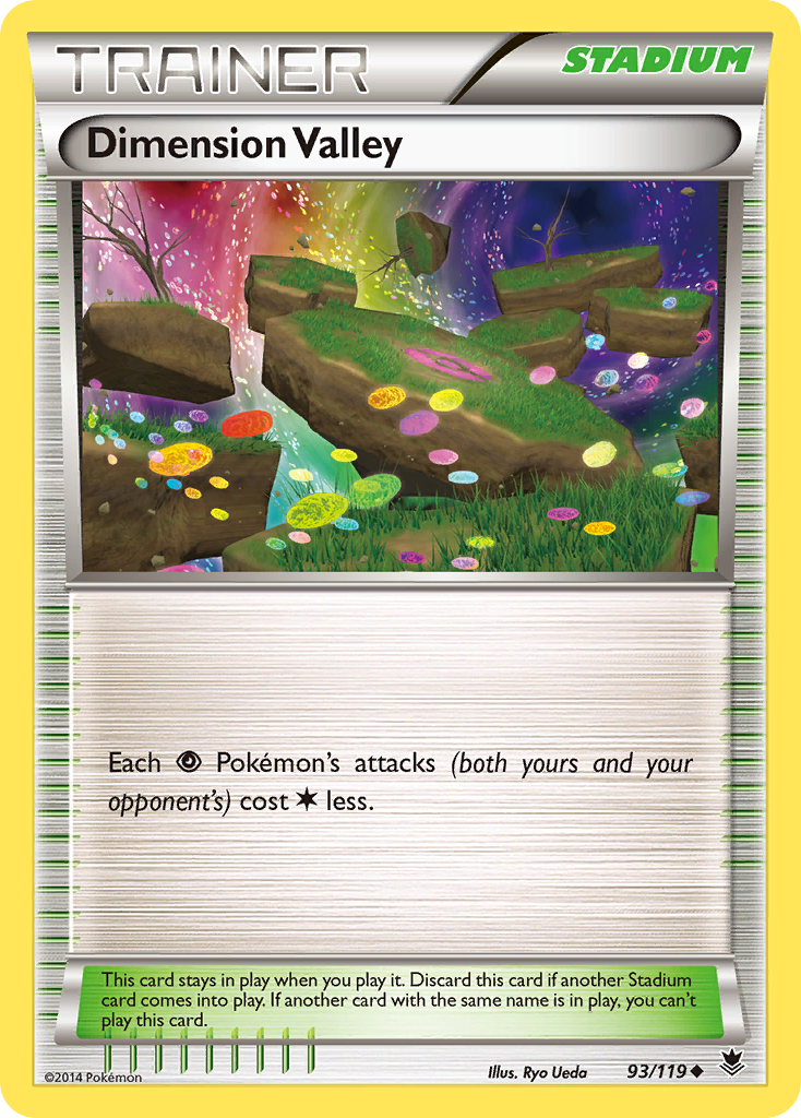 Dimension Valley (93/119) [XY: Phantom Forces] Reverse Holofoil