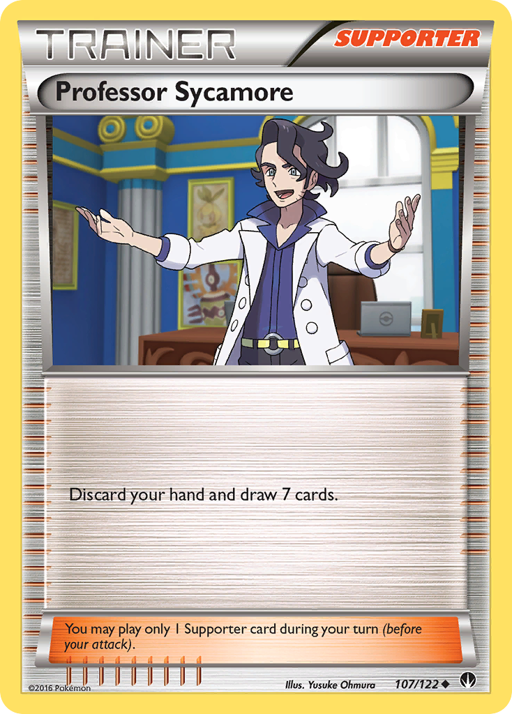 Professor Sycamore (107/122) [XY: BREAKpoint] Reverse Holofoil