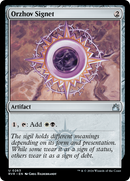 Orzhov Signet [Ravnica Remastered] Foil