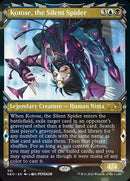 Kotose, the Silent Spider (Showcase Ninja) [Kamigawa: Neon Dynasty] Foil