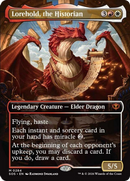Lorehold, the Historian (Borderless) [Secrets of Strixhaven] Foil