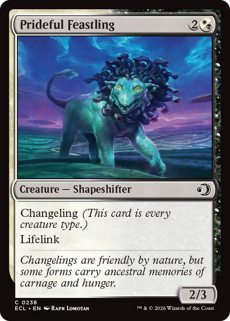 Prideful Feastling [Lorwyn Eclipsed] Foil