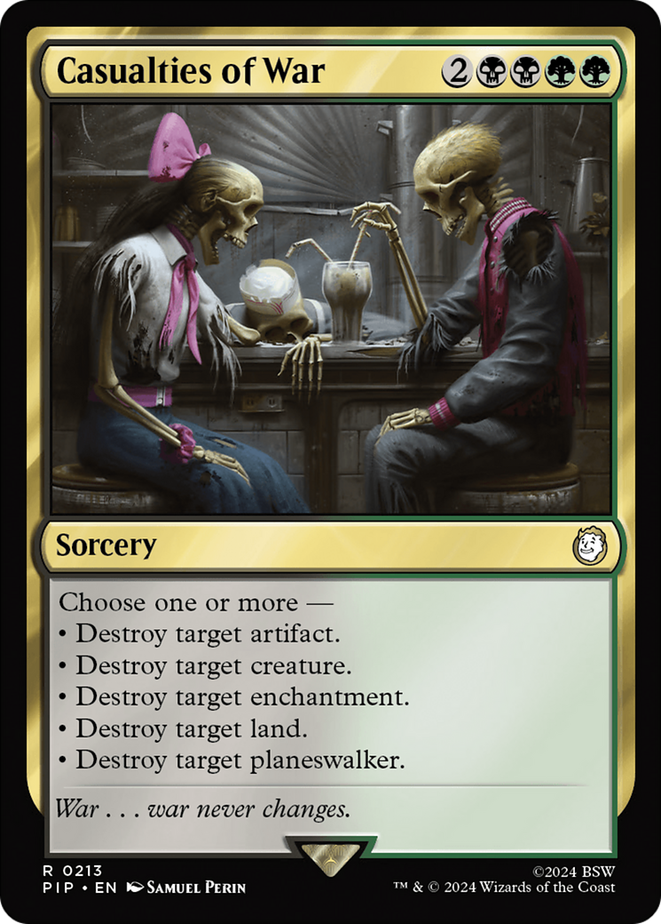 Casualties of War [Fallout] Foil