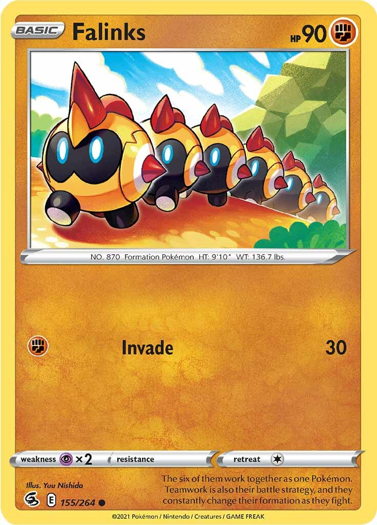 Falinks (155/264) [Sword & Shield: Fusion Strike] Reverse Holofoil