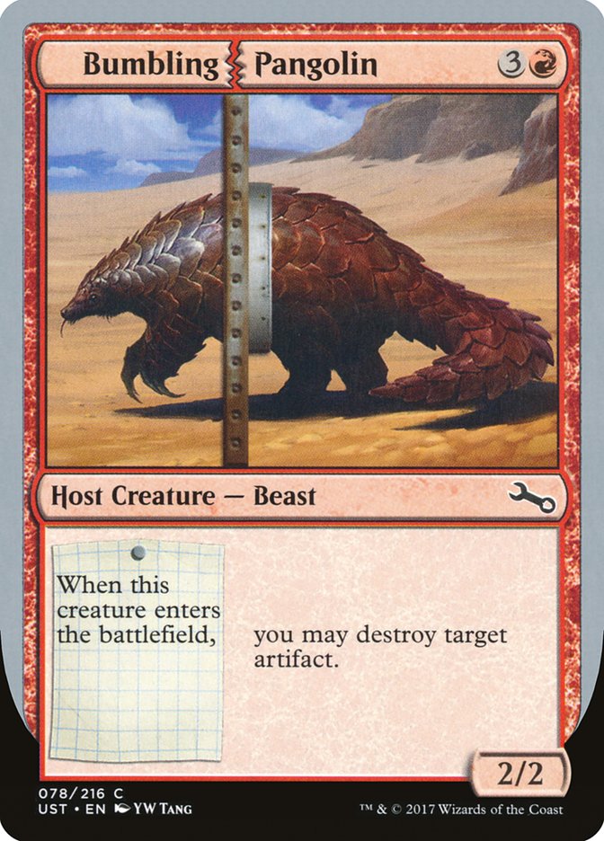 Bumbling Pangolin [Unstable] Foil