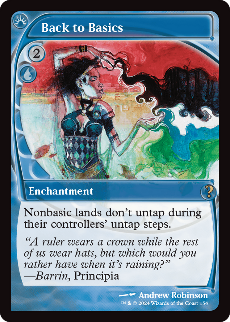 Back to Basics (Future Sight) [Mystery Booster 2] Foil