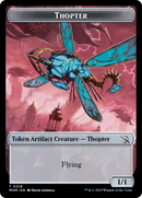 Thopter // Beast Double-Sided Token [March of the Machine Commander Tokens] Foil