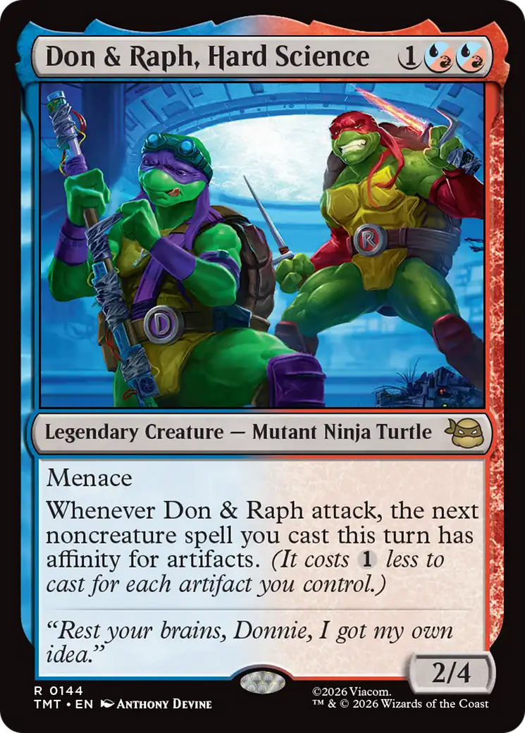 Don & Raph, Hard Science [Teenage Mutant Ninja Turtles] Foil