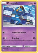 Croagunk (54/147) [Sun & Moon: Burning Shadows] Reverse Holofoil