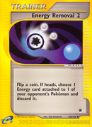 Energy Removal 2 (140/165) [Expedition: Base Set] Reverse Holofoil