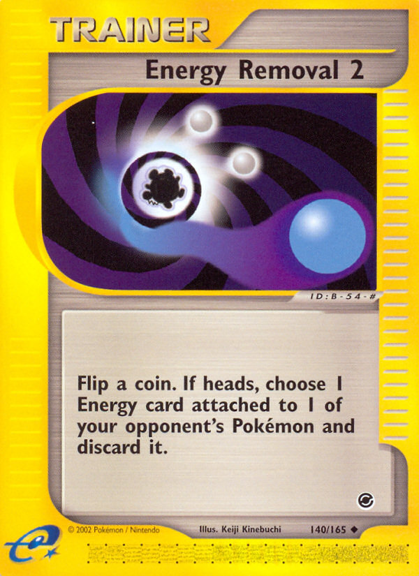 Energy Removal 2 (140/165) [Expedition: Base Set] Reverse Holofoil