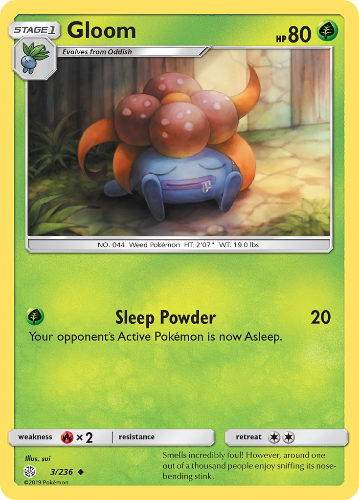 Gloom (3/236) [Sun & Moon: Cosmic Eclipse] Reverse Holofoil
