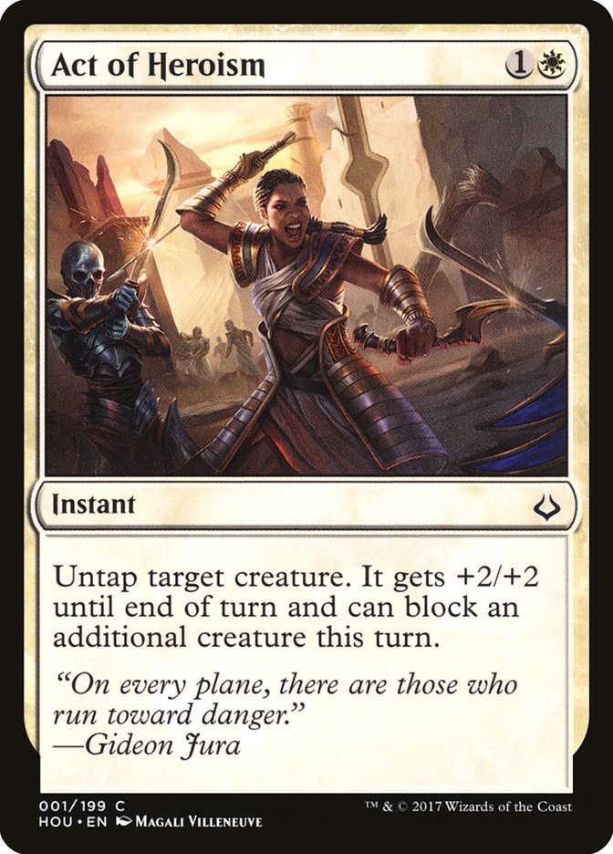 Act of Heroism [Hour of Devastation] Foil