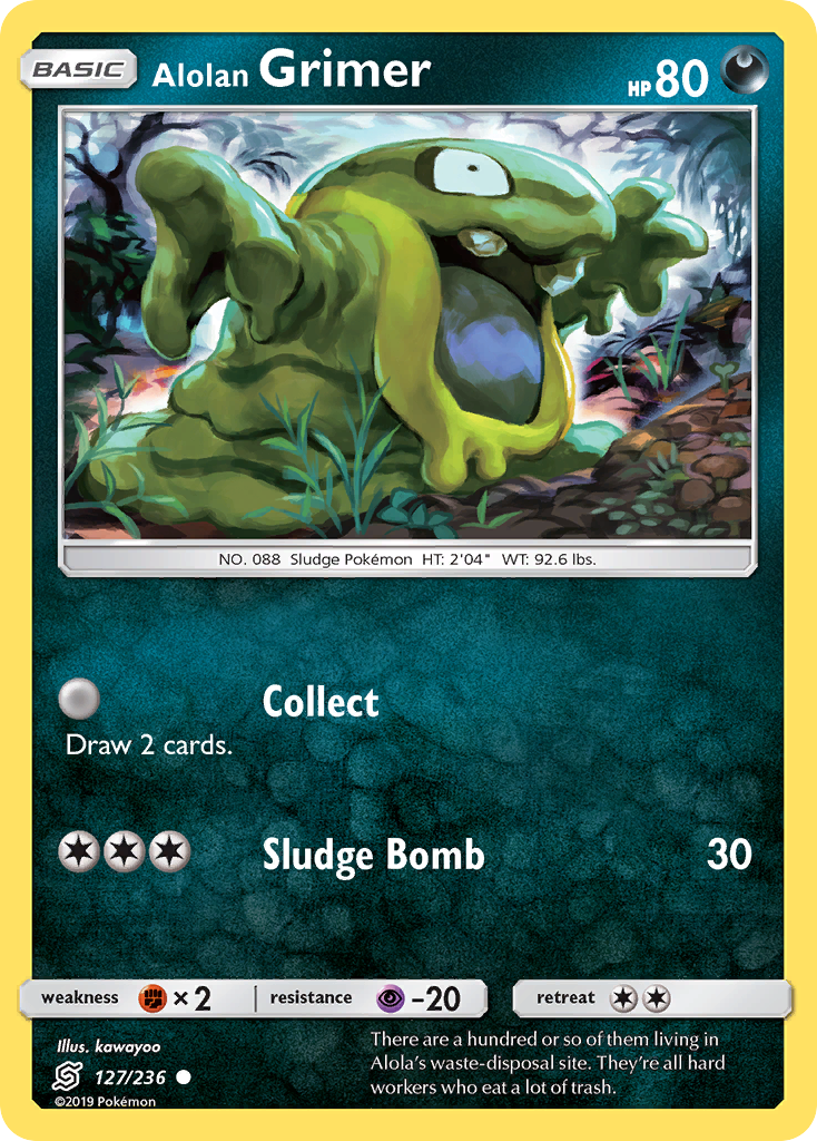 Alolan Grimer (127/236) [Sun & Moon: Unified Minds] Reverse Holofoil
