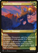 Brushfire Elemental (Showcase) [Zendikar Rising] Foil