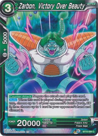 Zarbon, Victory Over Beauty (BT10-084) [Rise of the Unison Warrior 2nd Edition] Parallel Foil