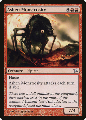 Ashen Monstrosity [Betrayers of Kamigawa] Foil