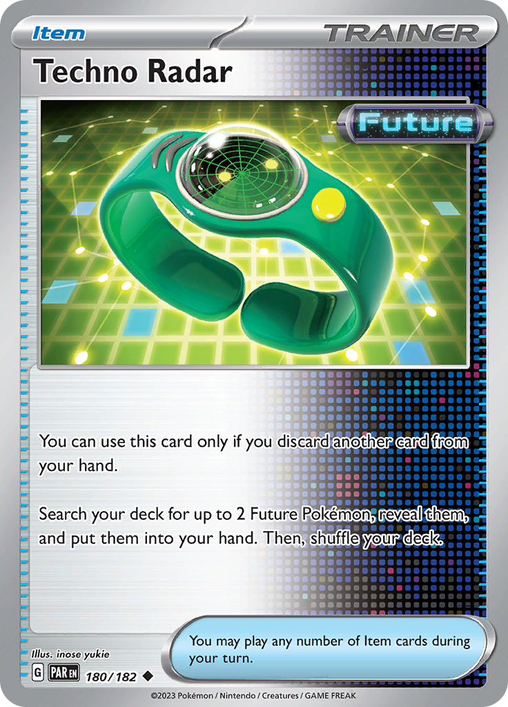 Techno Radar (180/182) [Scarlet & Violet: Paradox Rift] Reverse Holofoil