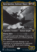 Rem Karolus, Stalwart Slayer [Innistrad: Double Feature] Foil