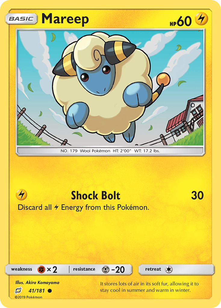 Mareep (41/181) [Sun & Moon: Team Up] Reverse Holofoil