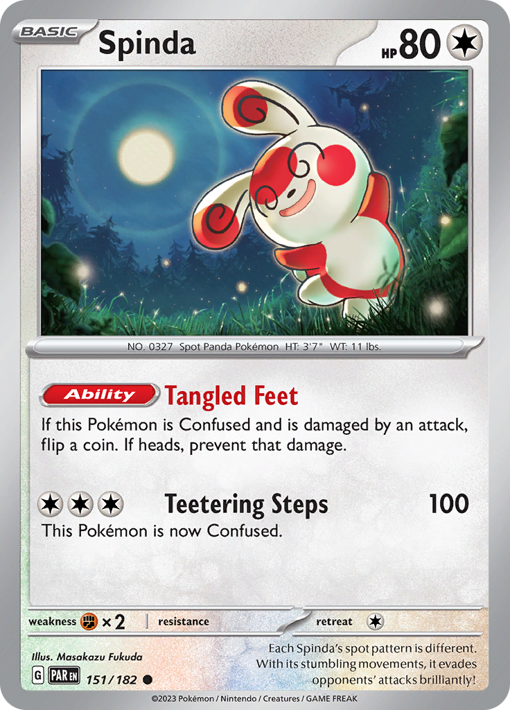 Spinda (151/182) [Scarlet & Violet: Paradox Rift] Reverse Holofoil